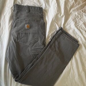 Carhartt Men's Relaxed Fit Gray Jeans